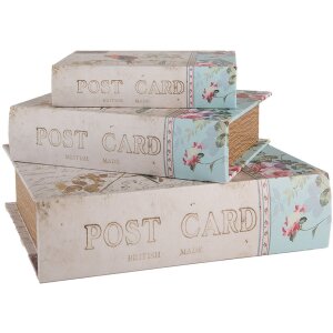 Clayre & Eef 66257 Aufbewahrungsbox Set 3er-Set...