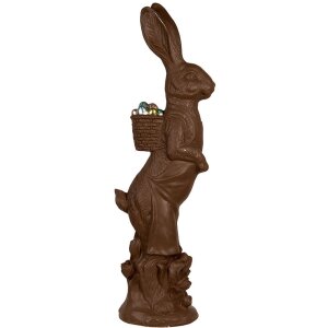 Clayre & Eef 5MG0056 Dekoration Kaninchen Braun 29x20x91 cm Magnesiumoxid