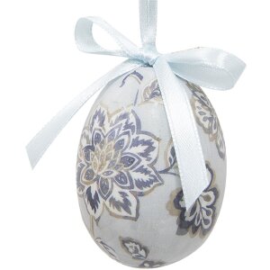 Clayre & Eef 65905 Украшение подвесные яйца набор 12 винтажный вид Ø 4x5 см