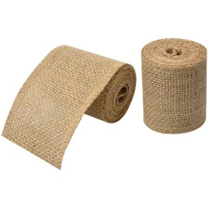 Clayre & Eef 66212 Juteband Braun 5x600 cm Schleife...