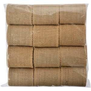 Clayre & Eef 66212 Juteband Braun 5x600 cm Schleife...