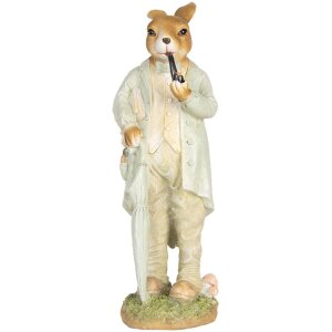 Clayre & Eef 6PR5448 Dekoration Kaninchen Polyresin...