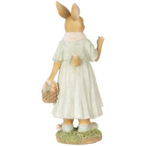 Clayre & Eef 6PR5449 Украшение Кролик бежево-желтый 15x12x32 см