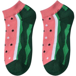 Juleeze JZSSK0002 Socken Wassermelonen-Design Rosa...