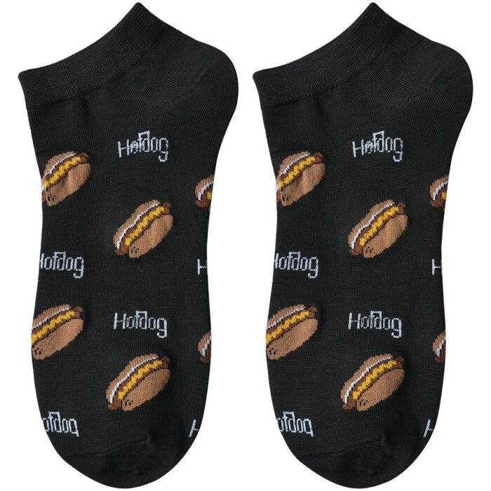 Juleeze JZSSK0018 Носки Hotdog Motif Черный Размер 36-41