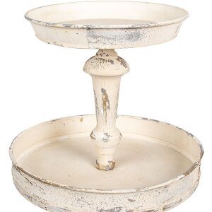 Clayre & Eef Etagere Eisen Vintage-Beige...