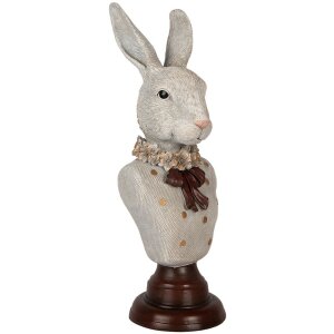 Clayre & Eef 6PR5362 Dekoration Büste Kaninchen...