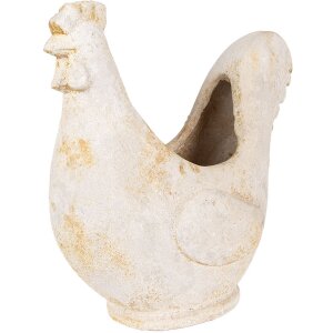 Clayre & Eef 6MG0115 Декоративный цветочный горшок бежево-коричневый 36x18x35 см