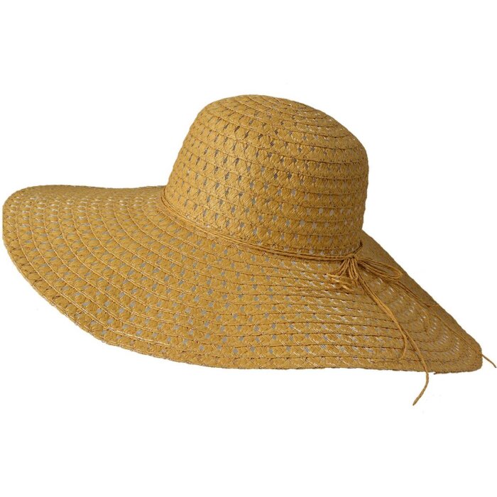Juleeze JZHA0117 шляпа коричневая 57 см женская шляпа пляжная шляпа плетеная структура