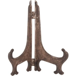 Clayre & Eef 6CE2024 Dekoteller Beige Blau 25x18 cm...