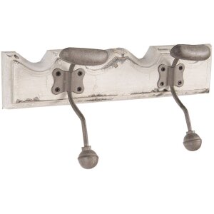 Clayre & Eef 6H2400 Вешалка настенная 2 крючка...