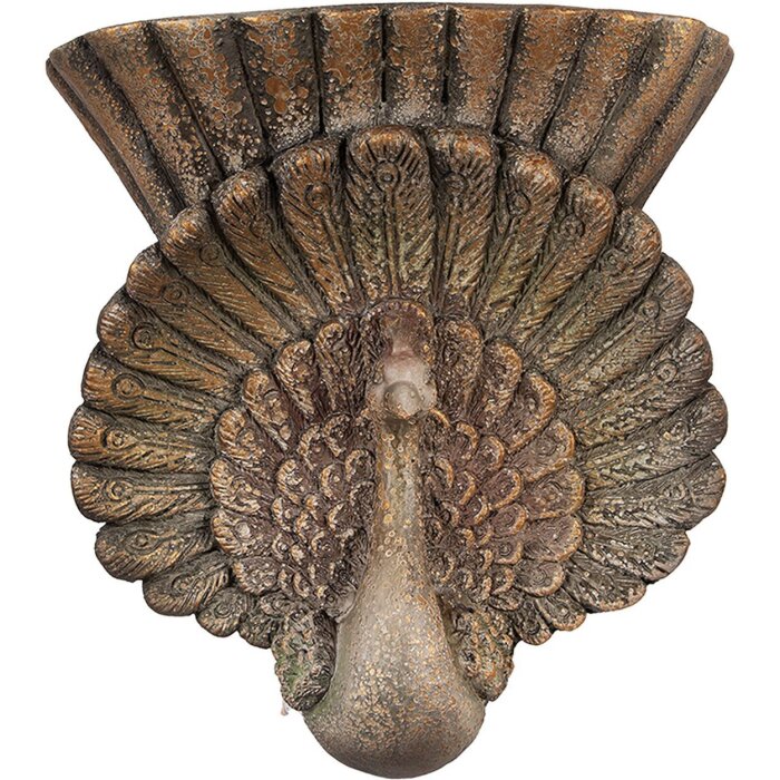 Clayre & Eef 6MG0111 Blumentopf Dekoration Braun 36x12x39 cm Innenbereich