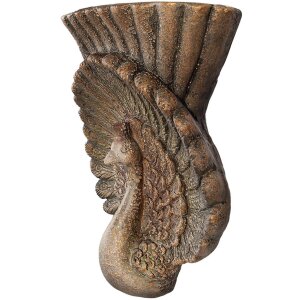 Clayre & Eef 6MG0111 Blumentopf Dekoration Braun...