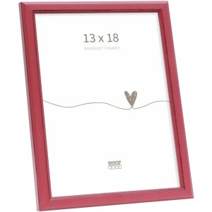 Deknudt S236F4 Фоторамка красная деревянная 13x18 см в...