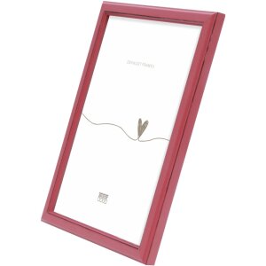 Deknudt S236F4 Фоторамка красная из дерева 20x30 см в деревенском стиле