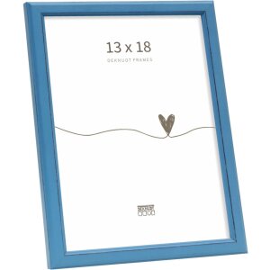 Deknudt S236F6 Фоторамка синяя из дерева 13x18 см в...