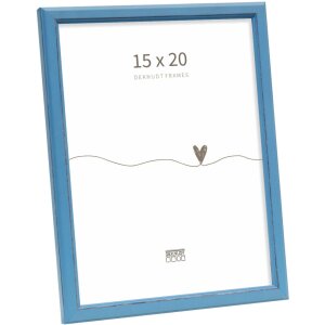 Deknudt S236F6 Фоторамка синяя 15x20 см в деревенском стиле