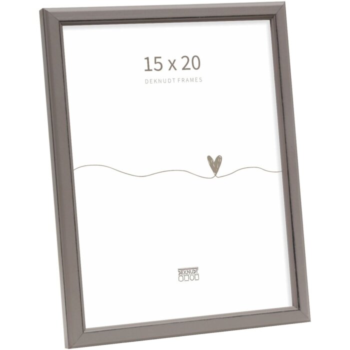 Deknudt S236F7 Фоторамка деревянная серая 15x20 см в деревенском стиле