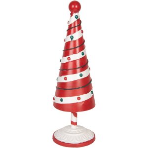 Clayre & Eef 6Y5734 Украшение елочное красно-белое...