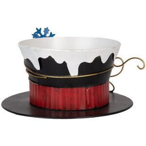 Clayre & Eef 6Y5736 Декоративная шляпа металл 22x12 см