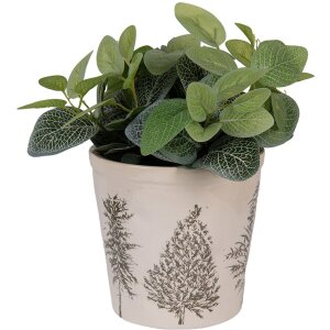 Clayre & Eef 6CENPT0001L Dekoration Blumentopf...