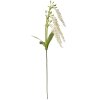 Clayre & Eef Декоративная ветка с цветами – белый, зеленый, 82 см, пластик, искусственные