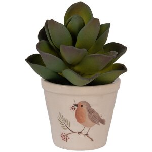 Кашпо Clayre & Eef в кантри стиле Ø8x7см,...