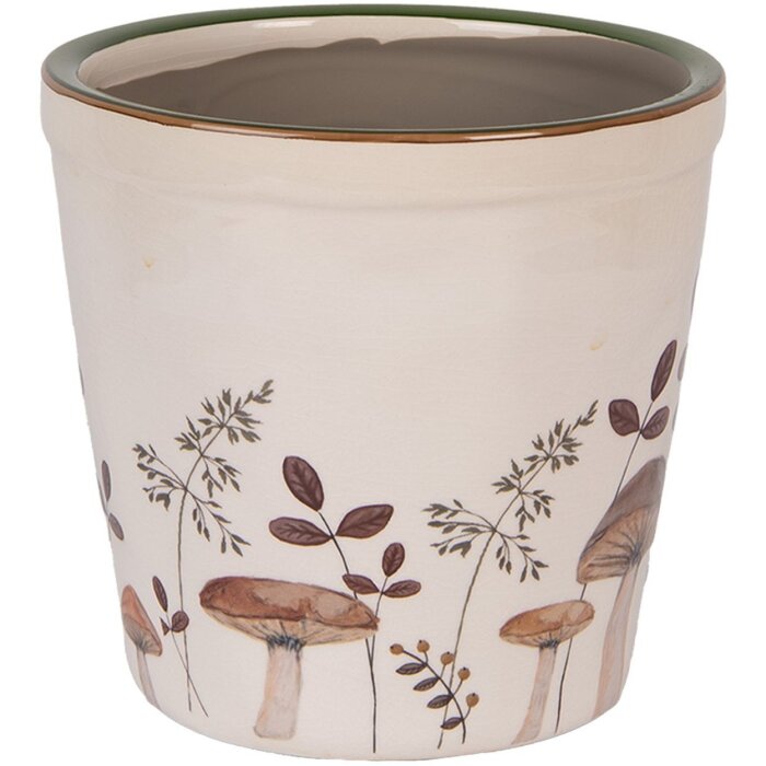 Clayre & Eef 6CELFJ0001M Dekoration Blumentopf Ø 15x14 cm