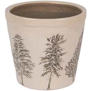 Clayre & Eef 6CENPT0001M Dekoration Blumentopf Ø 15x14 cm