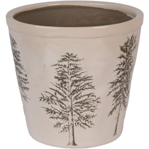 Clayre & Eef 6CENPT0001XL Dekoration Blumentopf Ø 21x20 cm