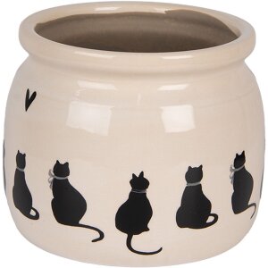 Clayre & Eef 6CEPWS0001M Dekoration Blumentopf...