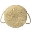 Juleeze JZBG0304 Tasche Boho rund Ø14x8 cm beige