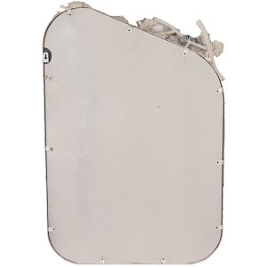 Clayre & Eef 52S329 Wandspiegel Weiß Grau Gold...