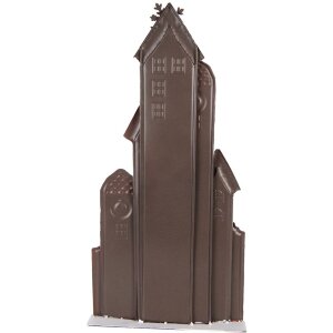 Clayre & Eef 5Y1379 Рождественский декор Домик в стиле кантри, 28x8x56 см