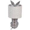 Clayre & Eef Настольная лампа Заяц полирезин 20x43 см