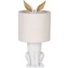 Clayre & Eef Настольная лампа Заяц Белый E27 20x43 см