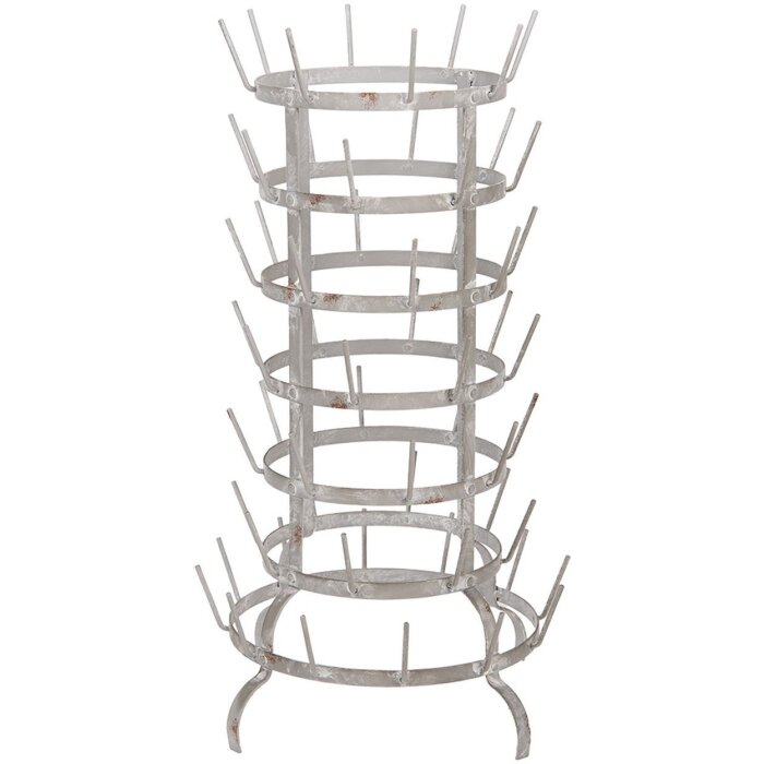 Clayre & Eef Подставка для кружек 37x66 см, металл, винтажный стиль