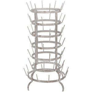 Clayre & Eef 5Y1362 Becherhalter Grau Ø37x66...