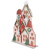 Clayre & Eef Набор рождественских домиков из металла 30x8x46 см