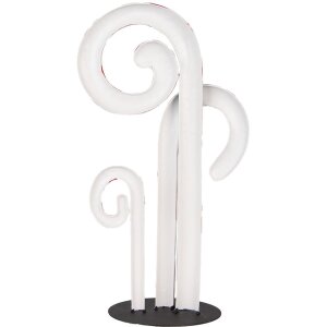 Clayre & Eef 6Y5864 Рождественские леденцы белые и красные 24x11x46 см