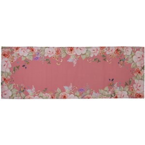 Clayre & Eef FFA64P Tischläufer Rosa 50x140 cm...