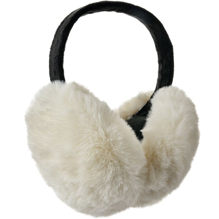 Juleeze JZEW0016W Утепленные наушники белые, пушистые