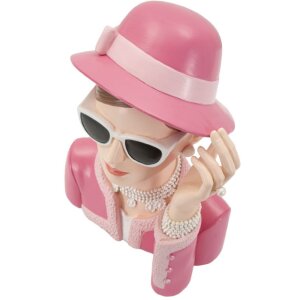 Фигура Парижанка Mauro Ferretti 18x11x26 см розовая