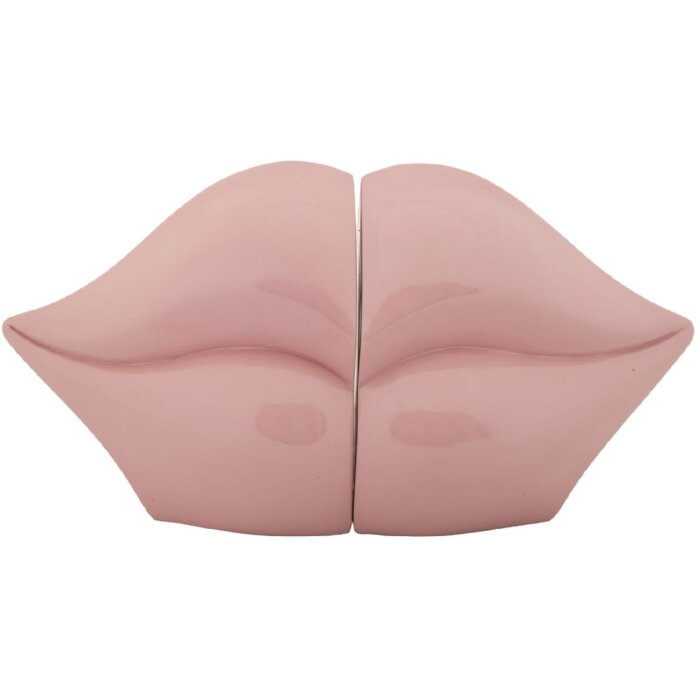 Mauro Ferretti Buchstütze Mund 27x9x13 cm rosa