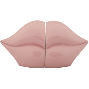 Mauro Ferretti Buchstütze Mund 27x9x13 cm rosa