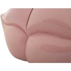 Mauro Ferretti Buchstütze Mund 27x9x13 cm rosa