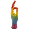 Mauro Ferretti Dekofigur Regenbogenhand OK 16x10,5x36 cm mehfarbig