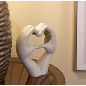 Скульптура Любовь Stones Mauro Ferretti 16,5x7x20 см кремовый