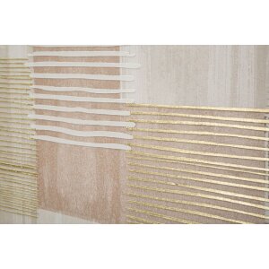 Mauro Ferretti Leinwandbild mit Rahmen Linien 60x3x60 cm