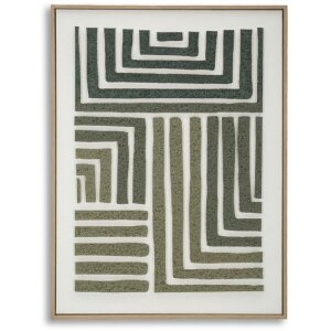 Mauro Ferretti 3D-Gemälde auf Leinwand mit Rahmen...